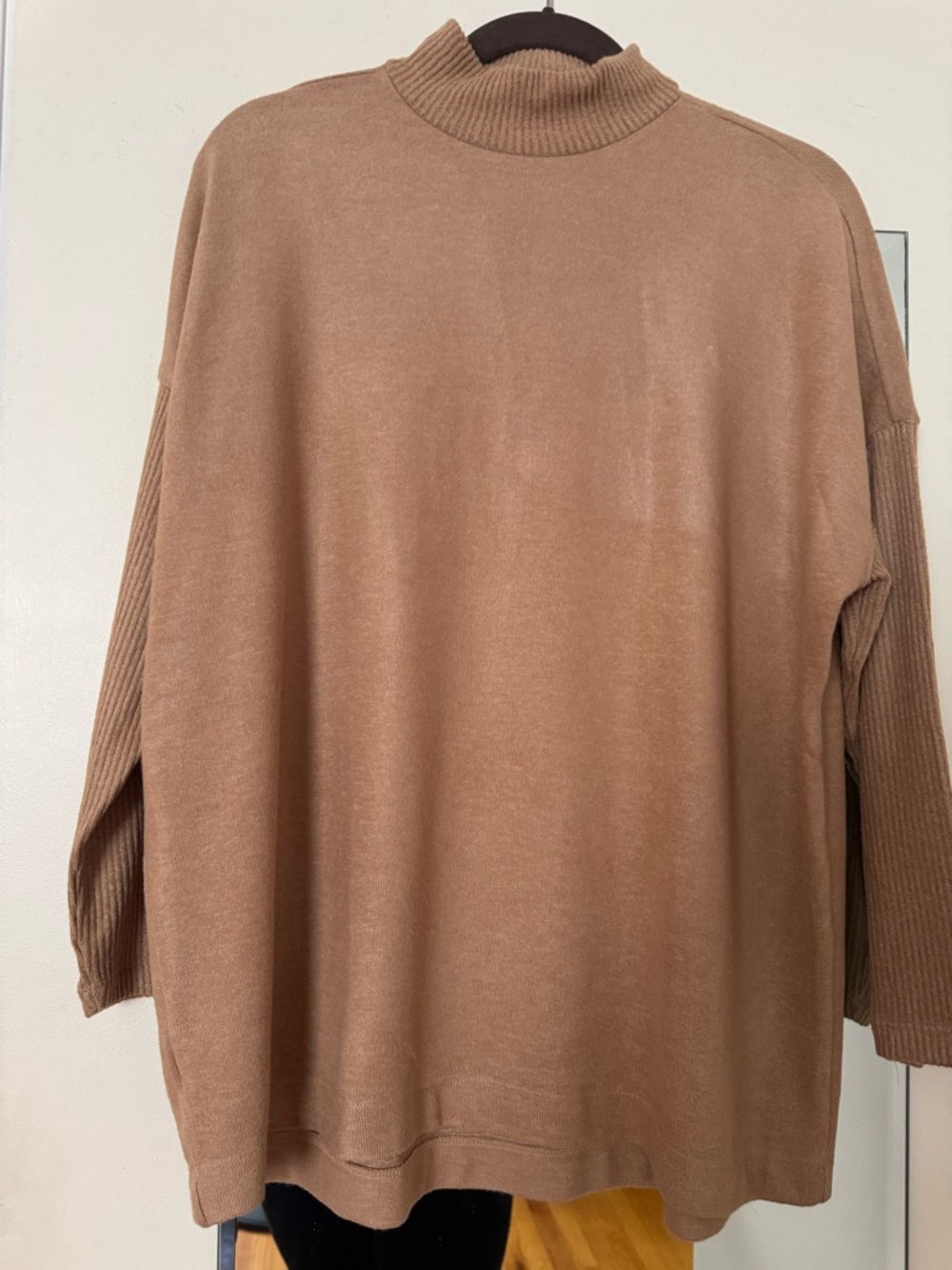 Bundle 4 $10 items for $30 LOFT Relaxed Cowl Neck Sweater Camel LP